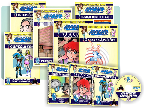 Apostilas e DVDs