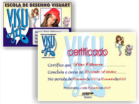 Certificado de Conclusão e Carteirinha de Estudante!