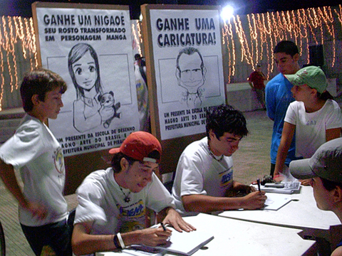 Caricaturistas em Ação!